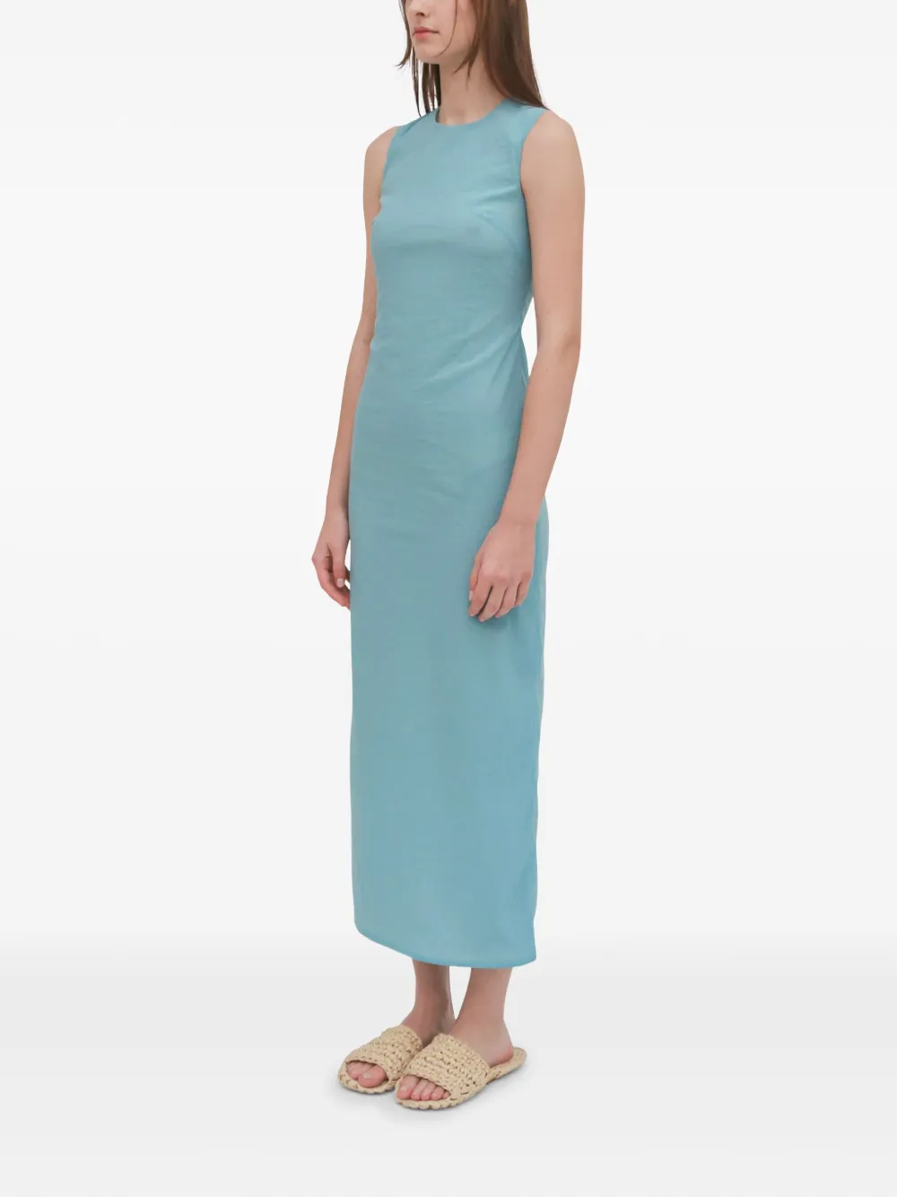 Rosetta Getty Mouwloze jurk Blauw