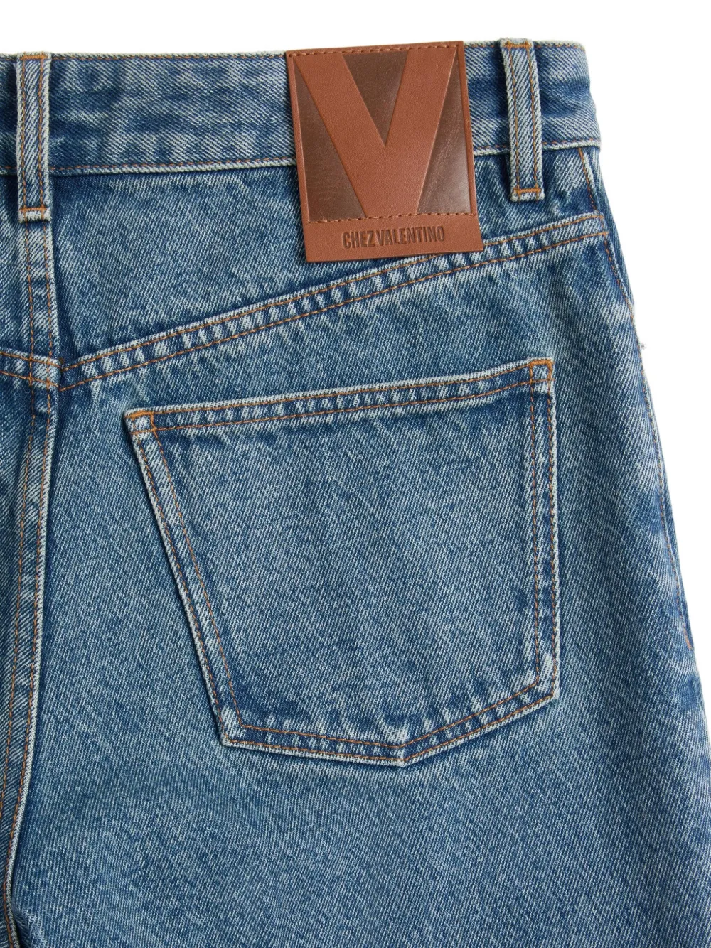 Valentino Garavani Straight jeans Blauw