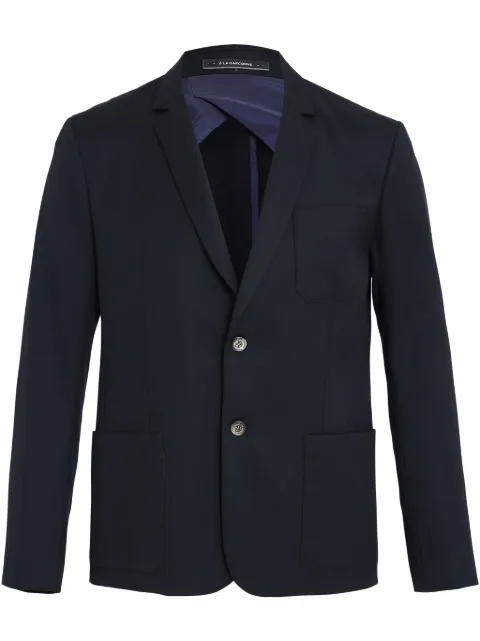 À La Garçonne Blazer de lã com lapelas