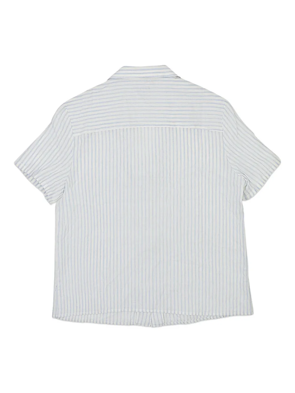  Callipygian Striped Shirt - White 