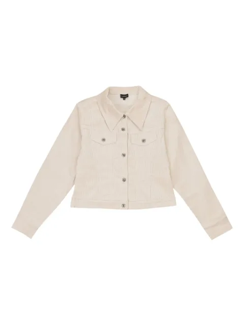 Callipygian corduroy "White" jacket