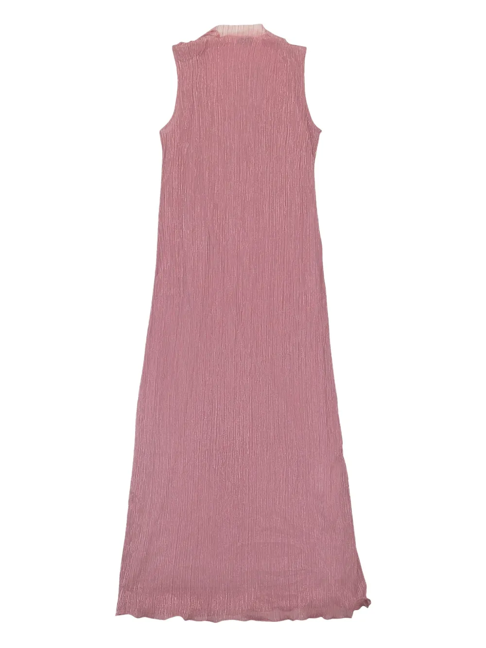 Callipygian pleated lurex "Pink" dress | Pink | Image 1