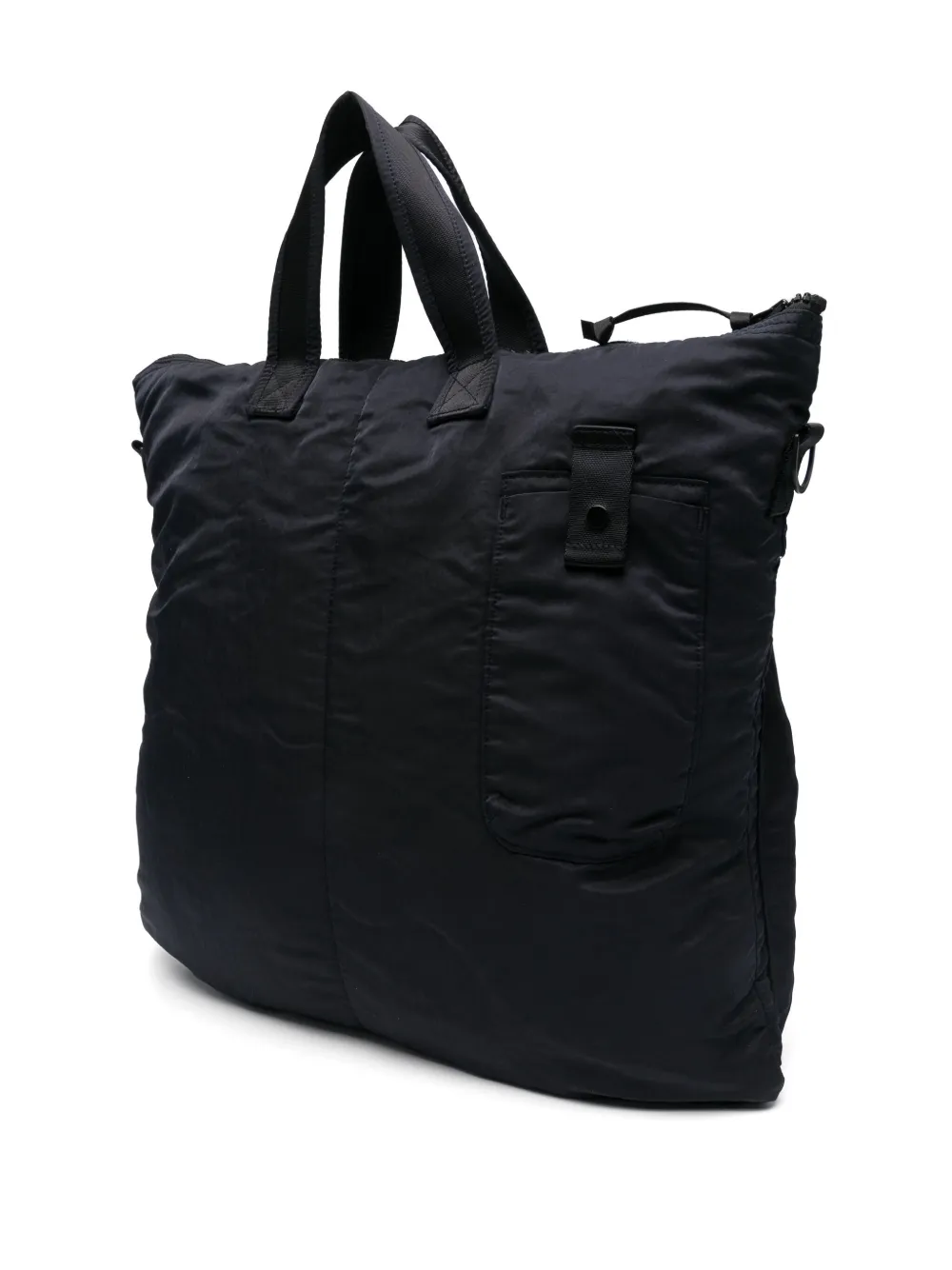 Shop C.p. Company Nylon B Lens Tote Bag In Blue