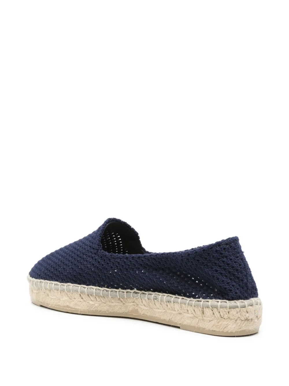 Manebi crochet espadrilles Blue