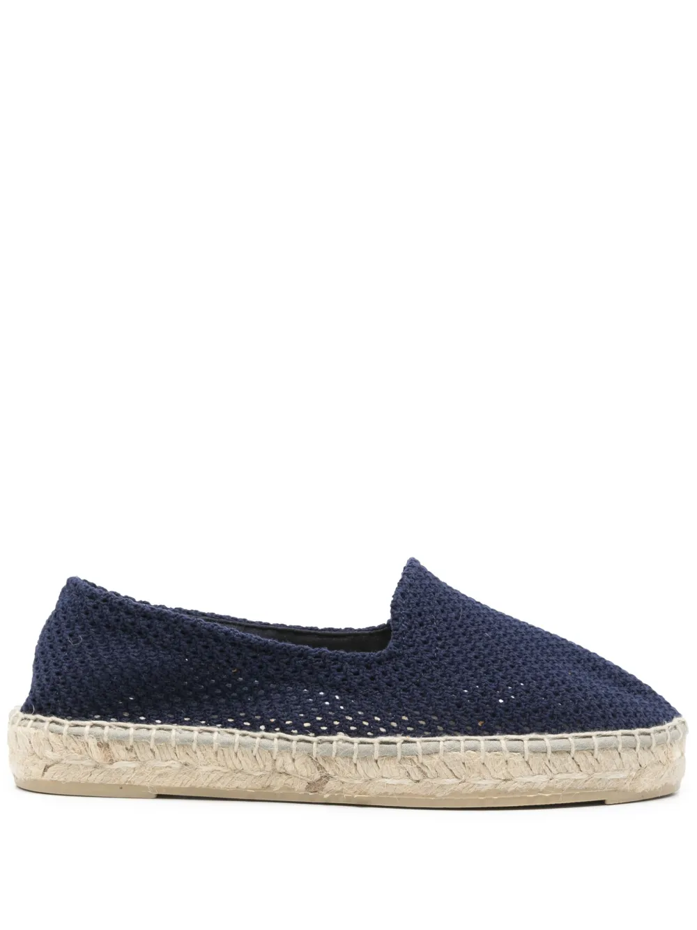 Manebi crochet espadrilles Blue