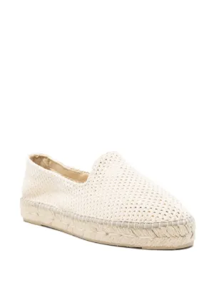 フラットシューズ MANEBI Woman Espadrilles Beige G03P0 NATURAL Manebi Low Wedge Espadrille - Natural | Faherty Brand