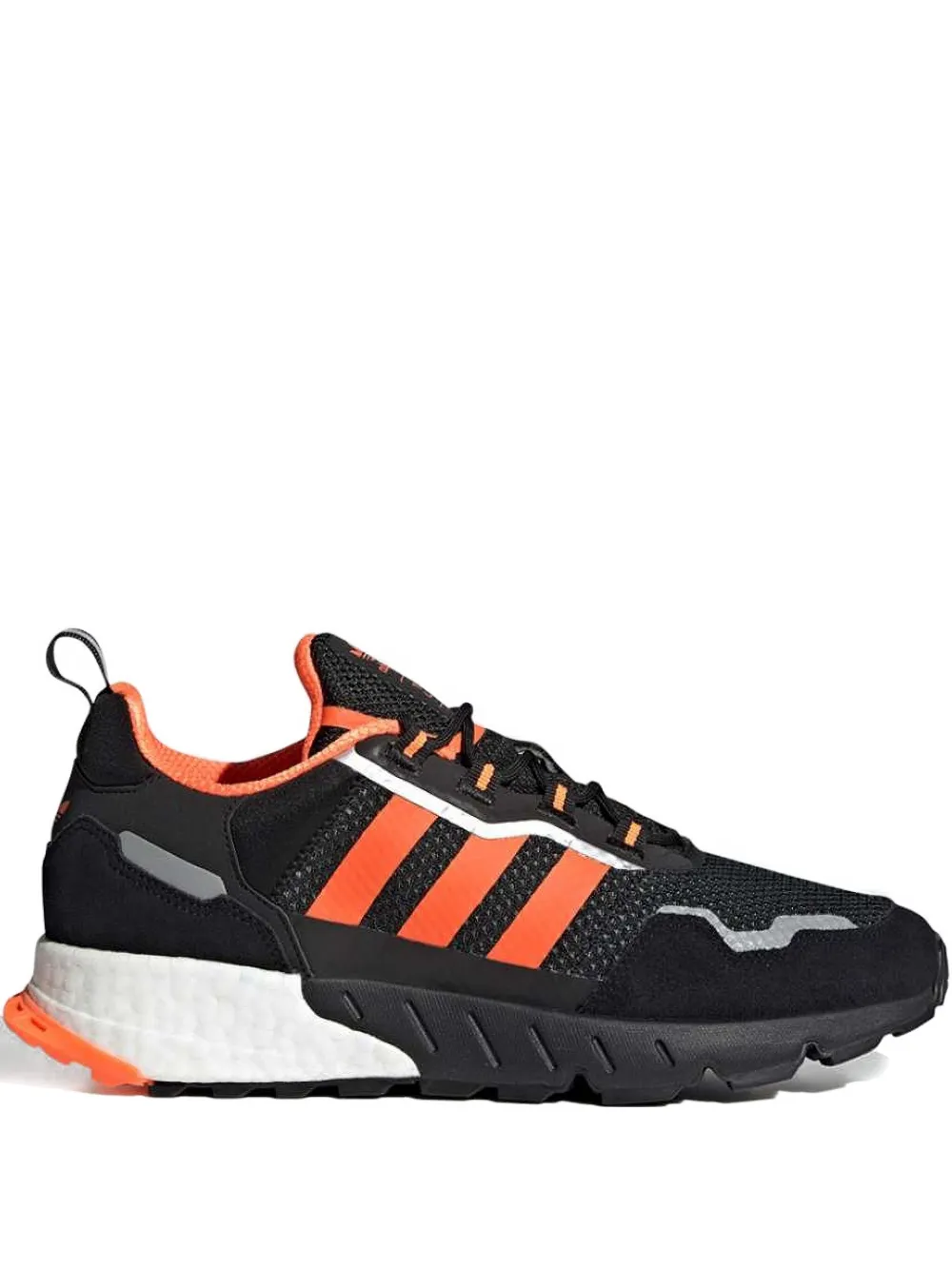 Adidas ZX 1K Boost "Black Solar Orange" sneakers