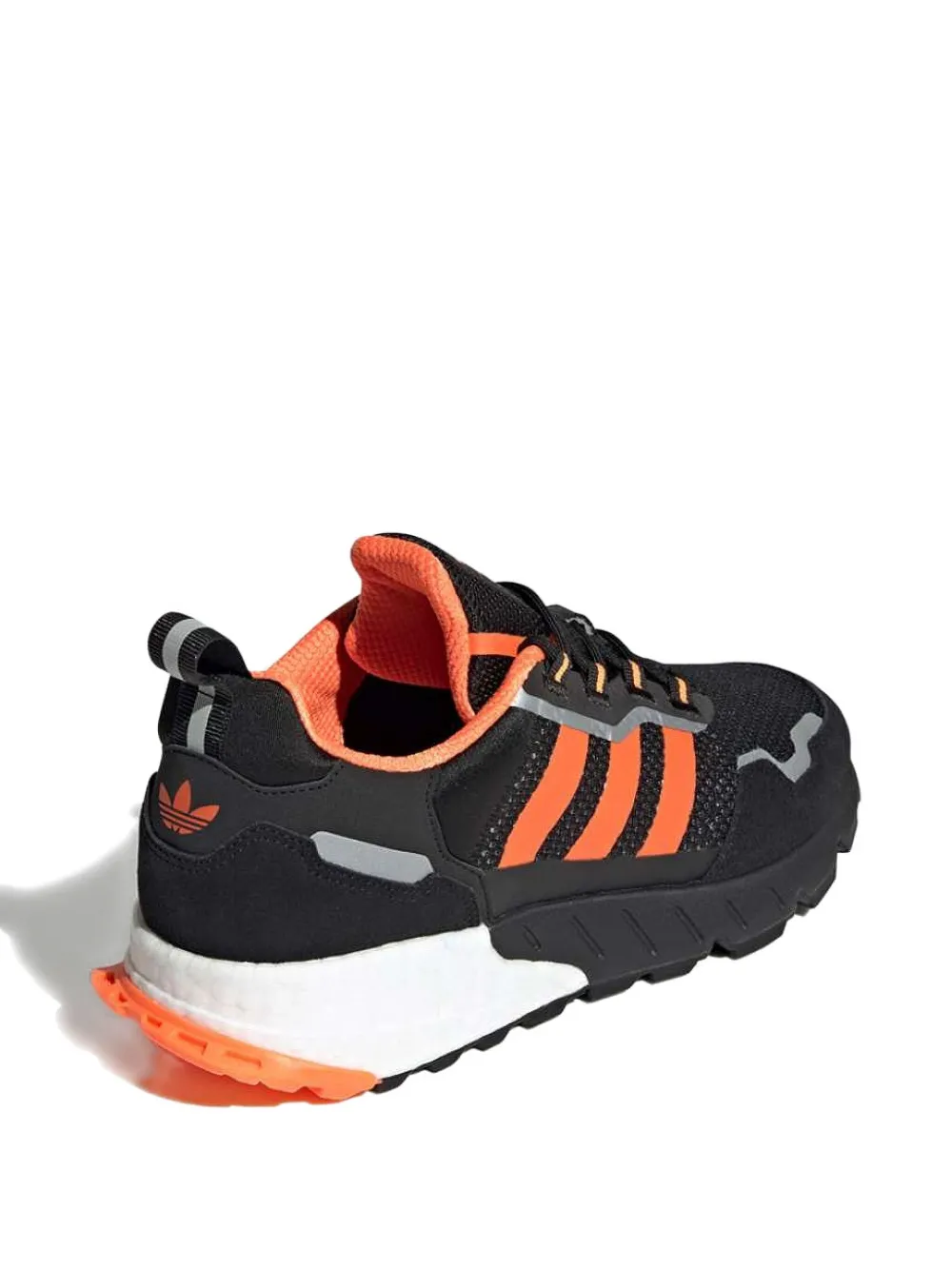 adidas ZX 1K Boost "Black Solar Orange" sneakers
