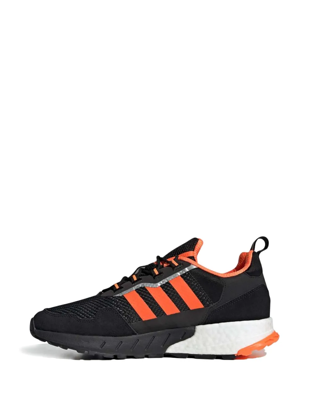 adidas ZX 1K Boost "Black Solar Orange" sneakers