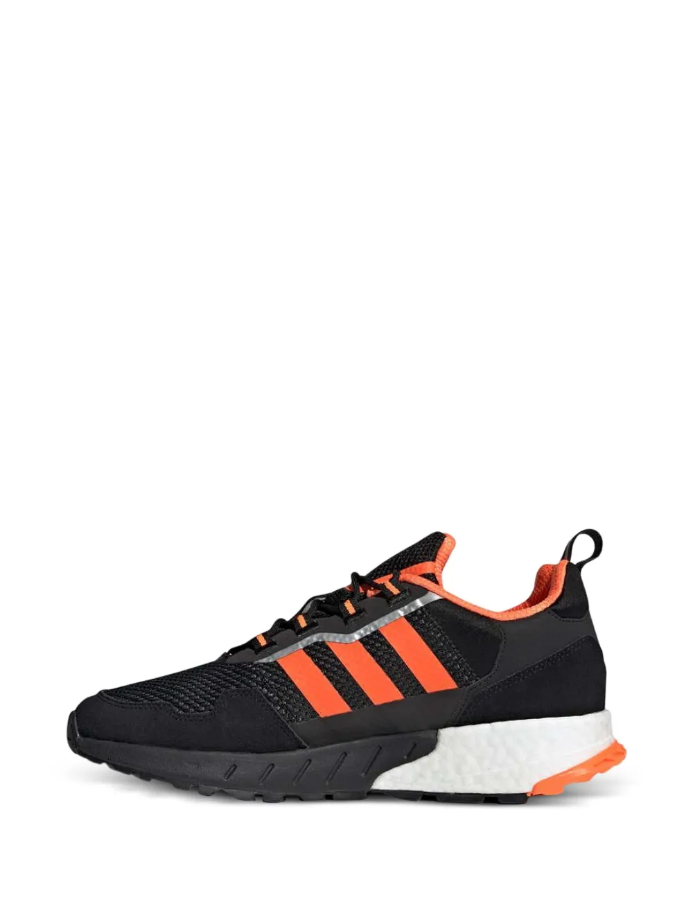 adidas ZX 1K Boost "Black Solar Orange" sneakers Zwart