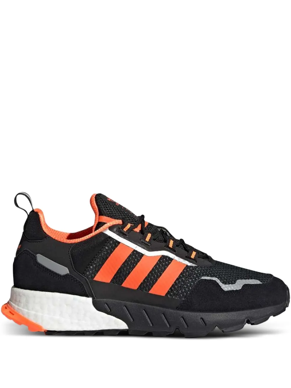 adidas ZX 1K 부스트 "블랙/솔라 오렌지" 스니커즈 | 블랙 | Image 1