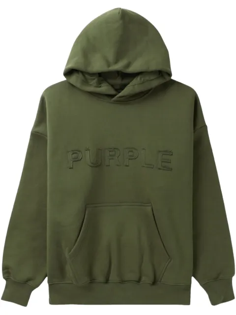 Purple Brand cotton hoodie