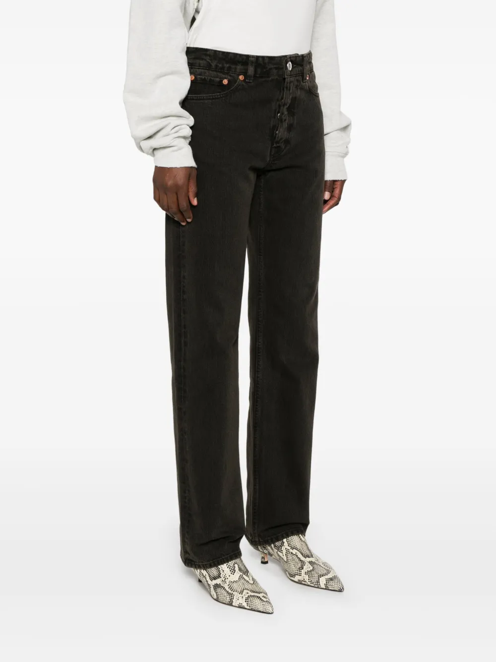 OUR LEGACY Linear Cut broek Zwart