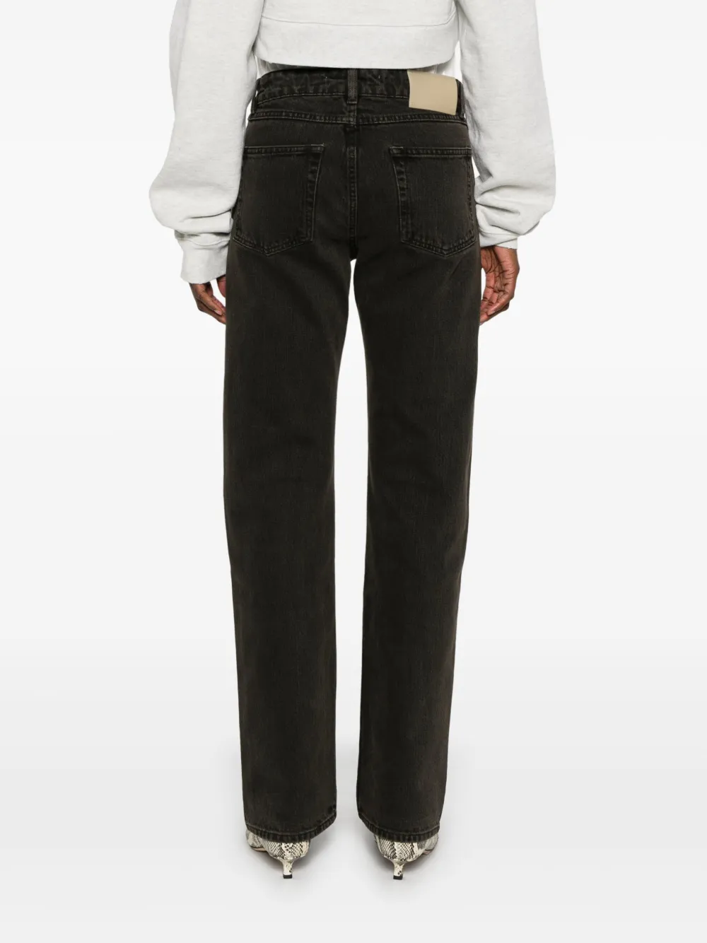 OUR LEGACY Linear Cut broek Zwart