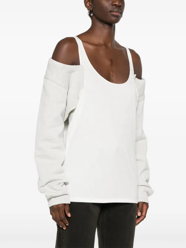 OUR LEGACY カーディガンタンクトップ OUR LEGACY カーディガン タンクトップ | ホワイト | FARFETCH JP