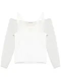 OUR LEGACY Cardigan Tank top - White