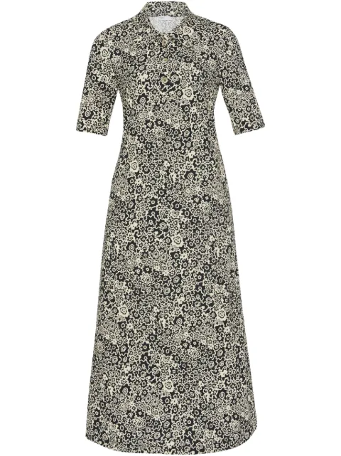 Rosetta Getty floral-print midi dress
