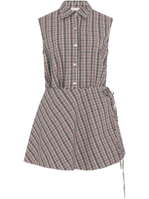 Rosetta Getty camisa con rayas estampadas