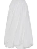 Rosetta Getty twisted midi skirt - White