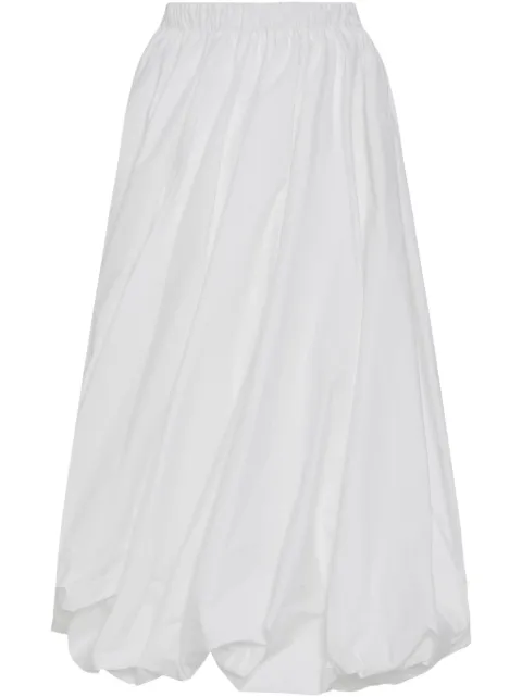 Rosetta Getty twisted midi skirt