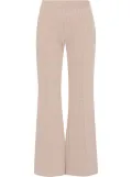 Rosetta Getty cropped flared trousers - Neutrals