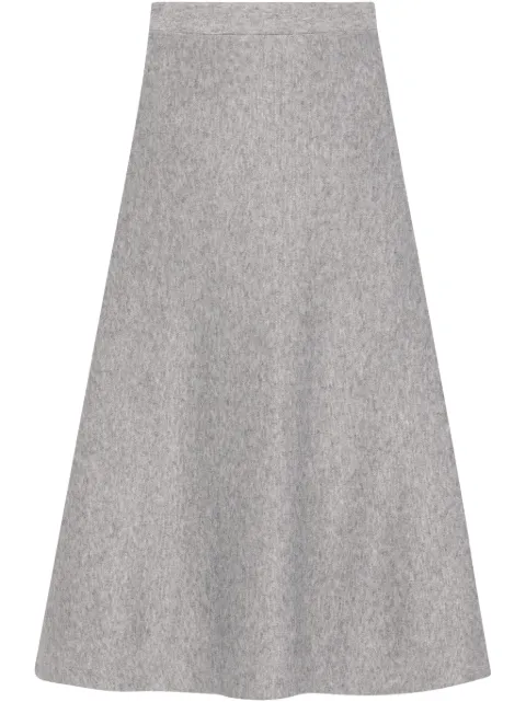 Rosetta Getty falda midi con diseño acampanado
