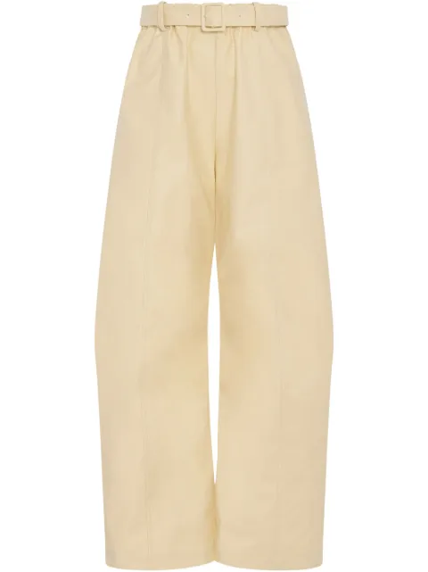 Rosetta Getty pantalones tapered con cinturón