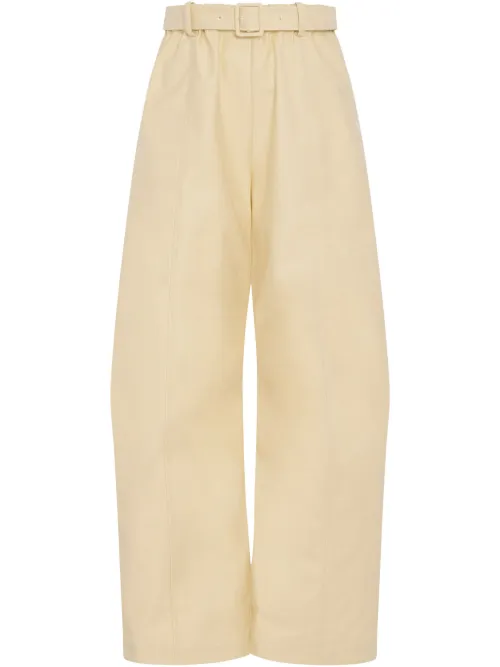 Pantalon fuselé à taille ceinturée - Rosetta Getty - Modalova