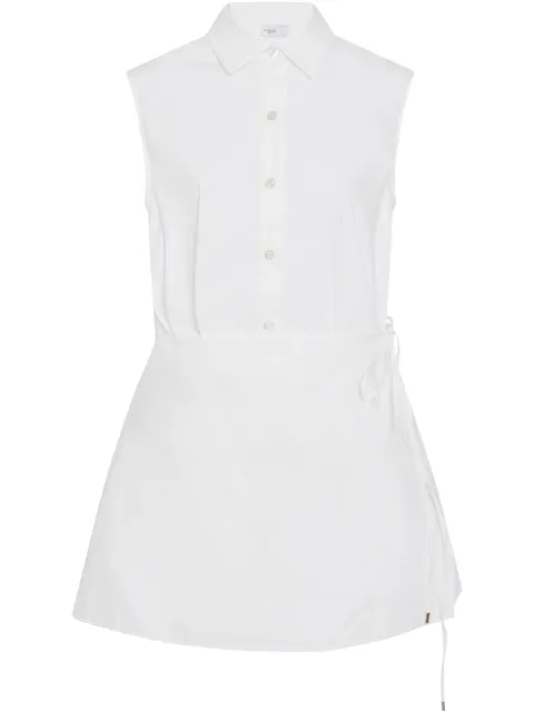 Rosetta Getty camisa asimétrica sin mangas