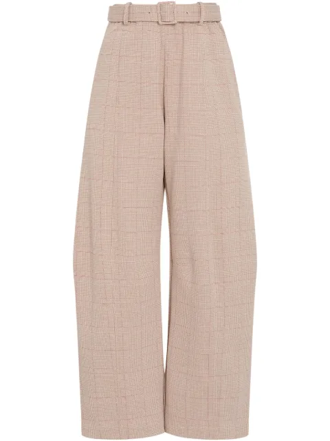 Rosetta Getty pantalones tapered con cinturón
