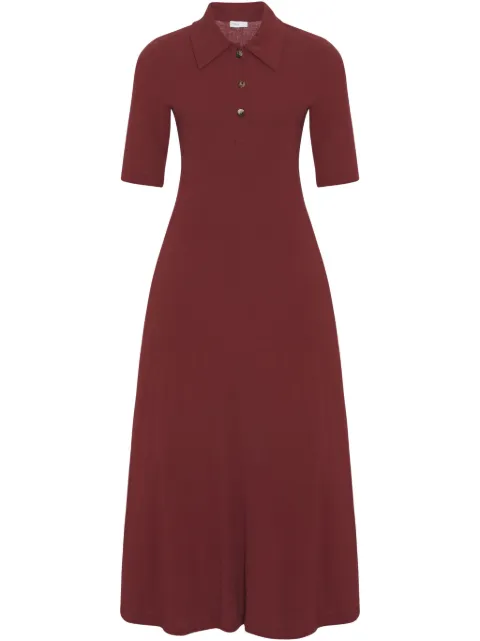 Rosetta Getty organic cotton polo dress 