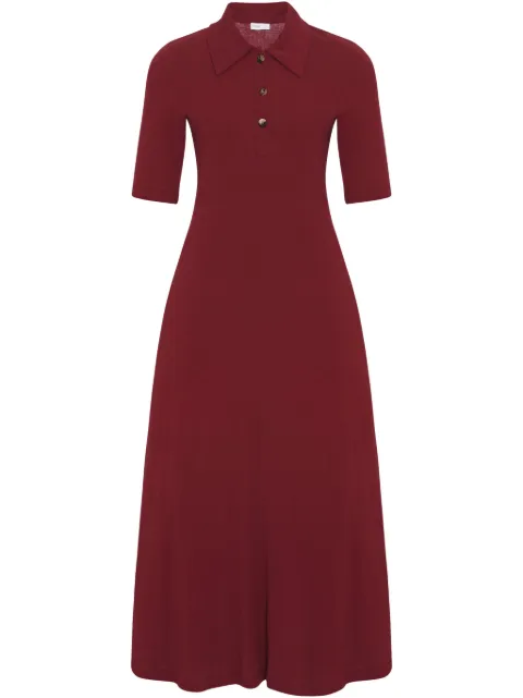 Rosetta Getty vestido estilo playera tipo polo