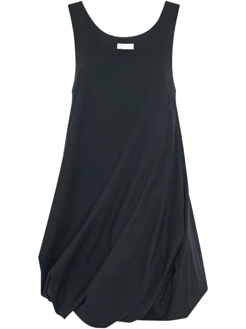 Rosetta Getty vestido corto con dobladillo retorcido
