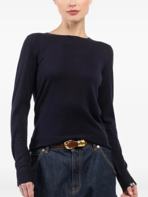 extreme cashmere سويتر كشمير بأكمام طويلة