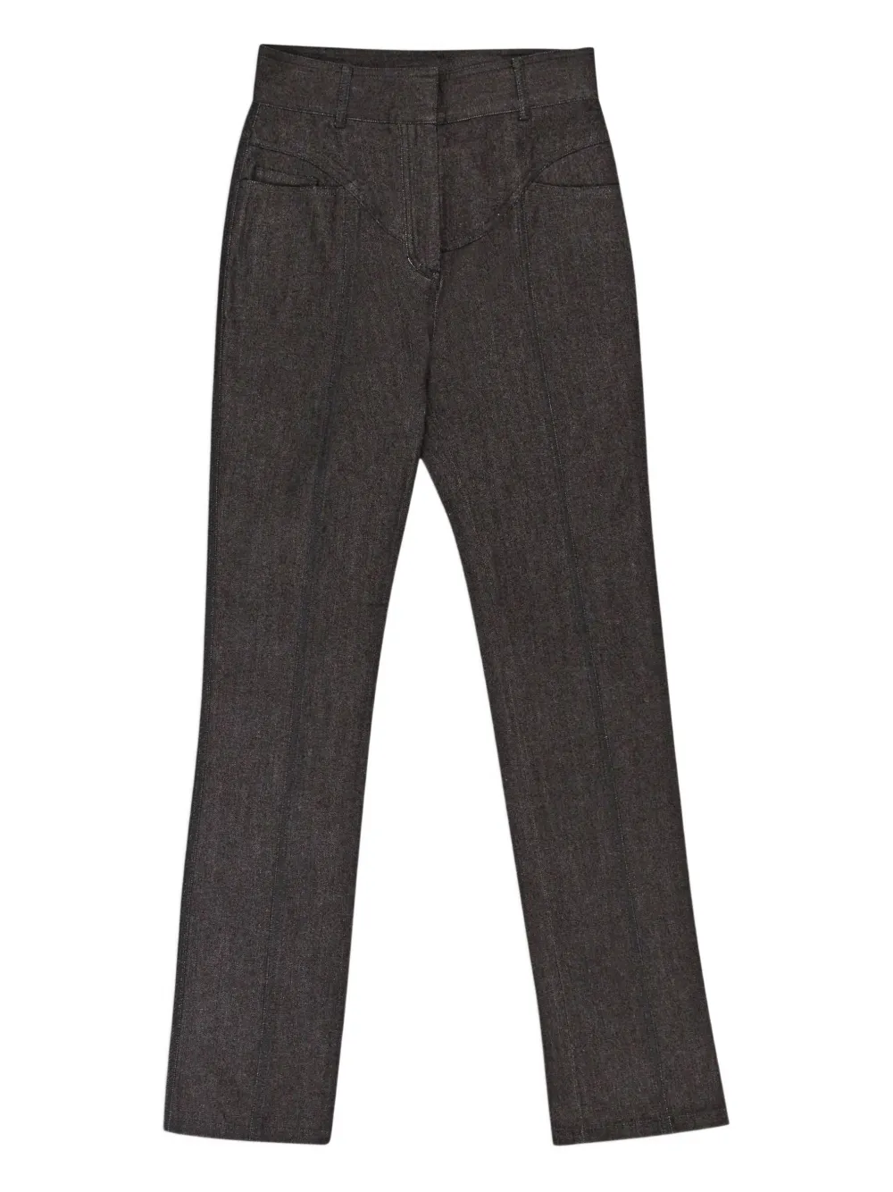 Callipygian Pantaloni dritti - Nero