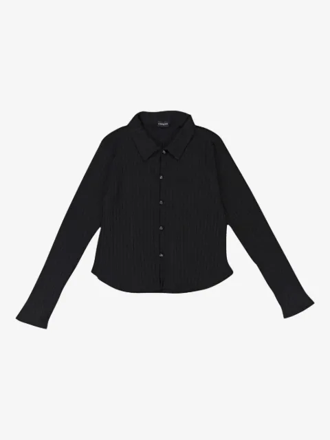 Callipygian ribbed cardigan