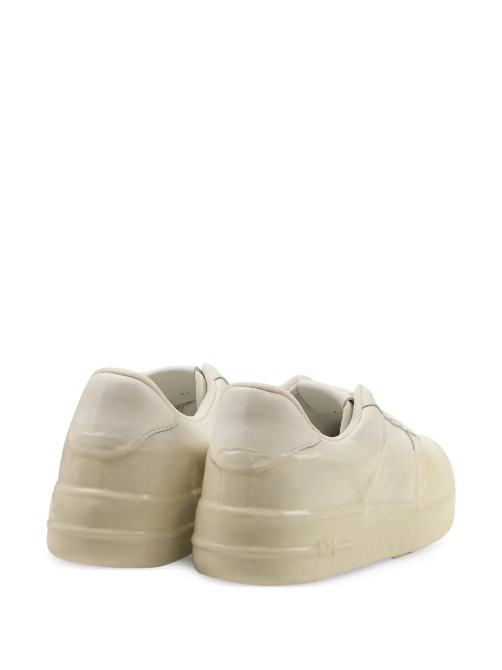 424 Wax Dipped sneakers White