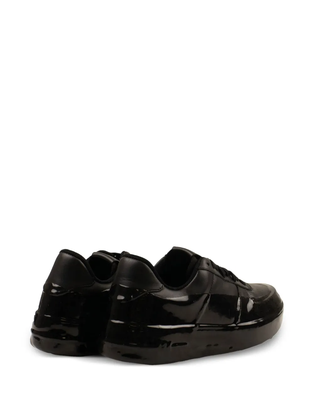 424 Wax Dipped sneakers Black