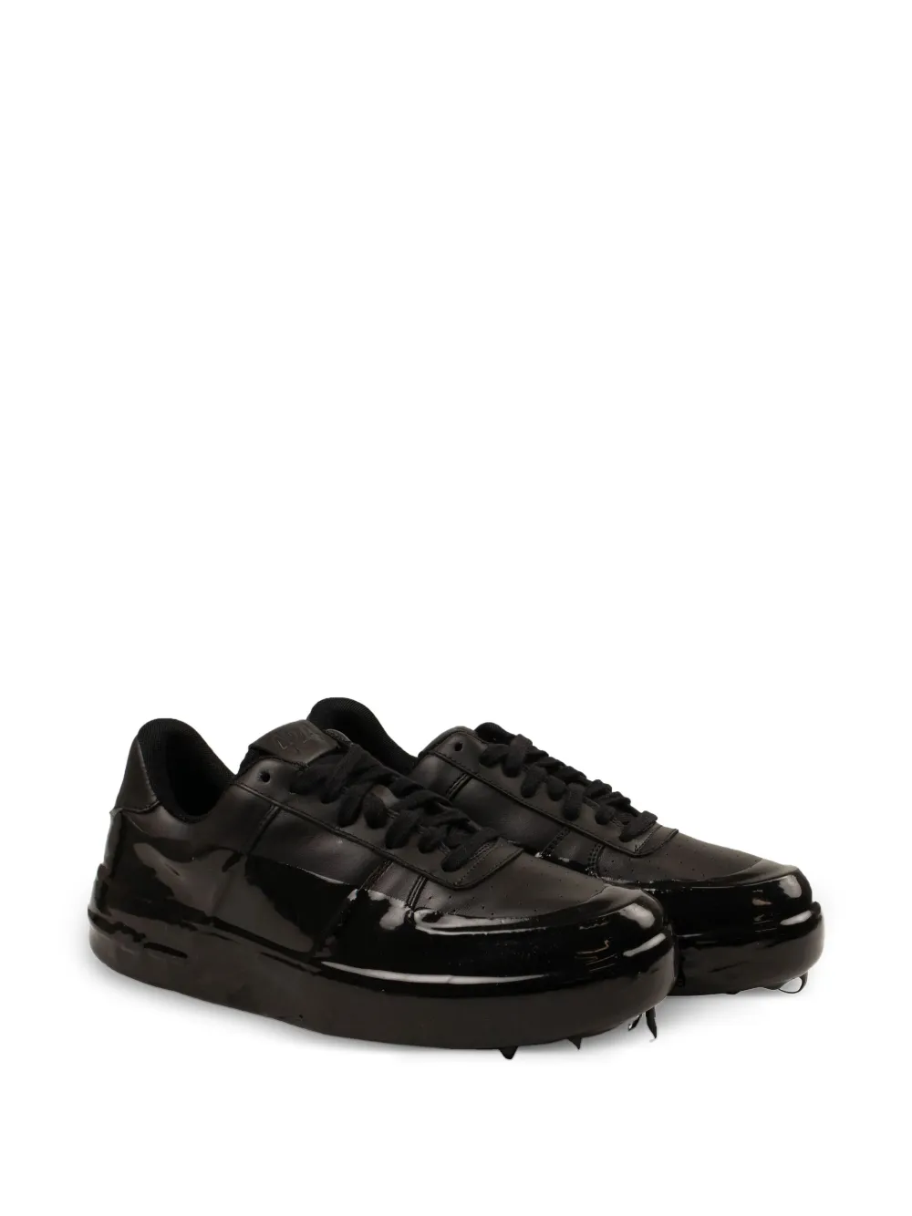 424 Wax Dipped sneakers Black