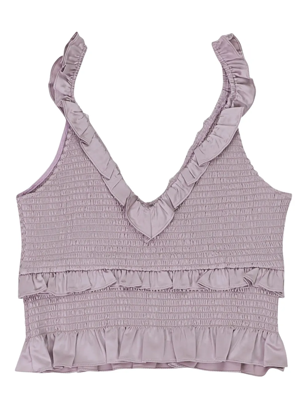 Callipygian Gesmoktes Satintop | Tops & Tanktops | Image 2