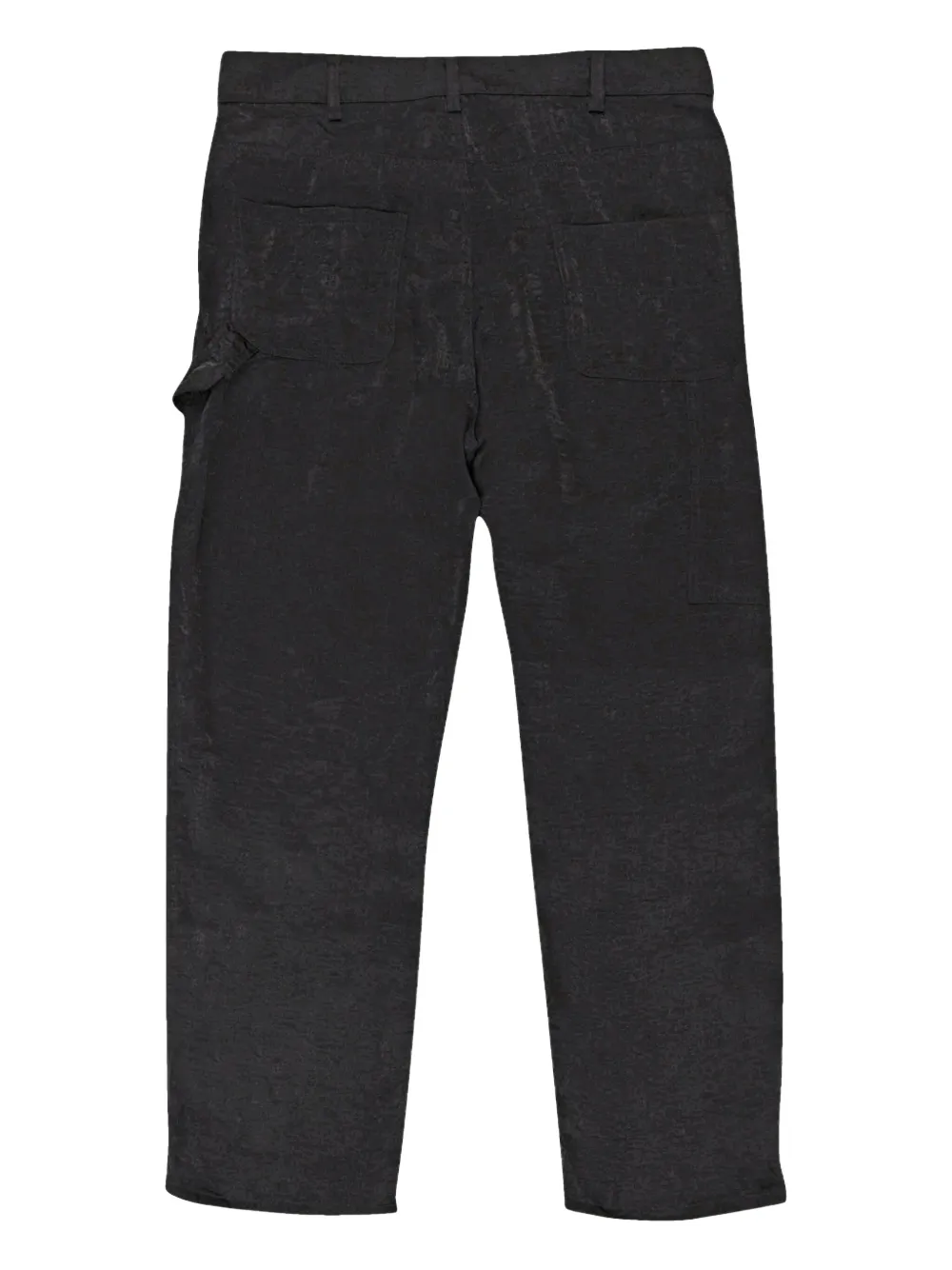 Callipygian satin trousers | Straight-Leg Pants | Image 2