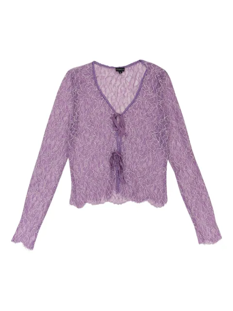 Callipygian lace top