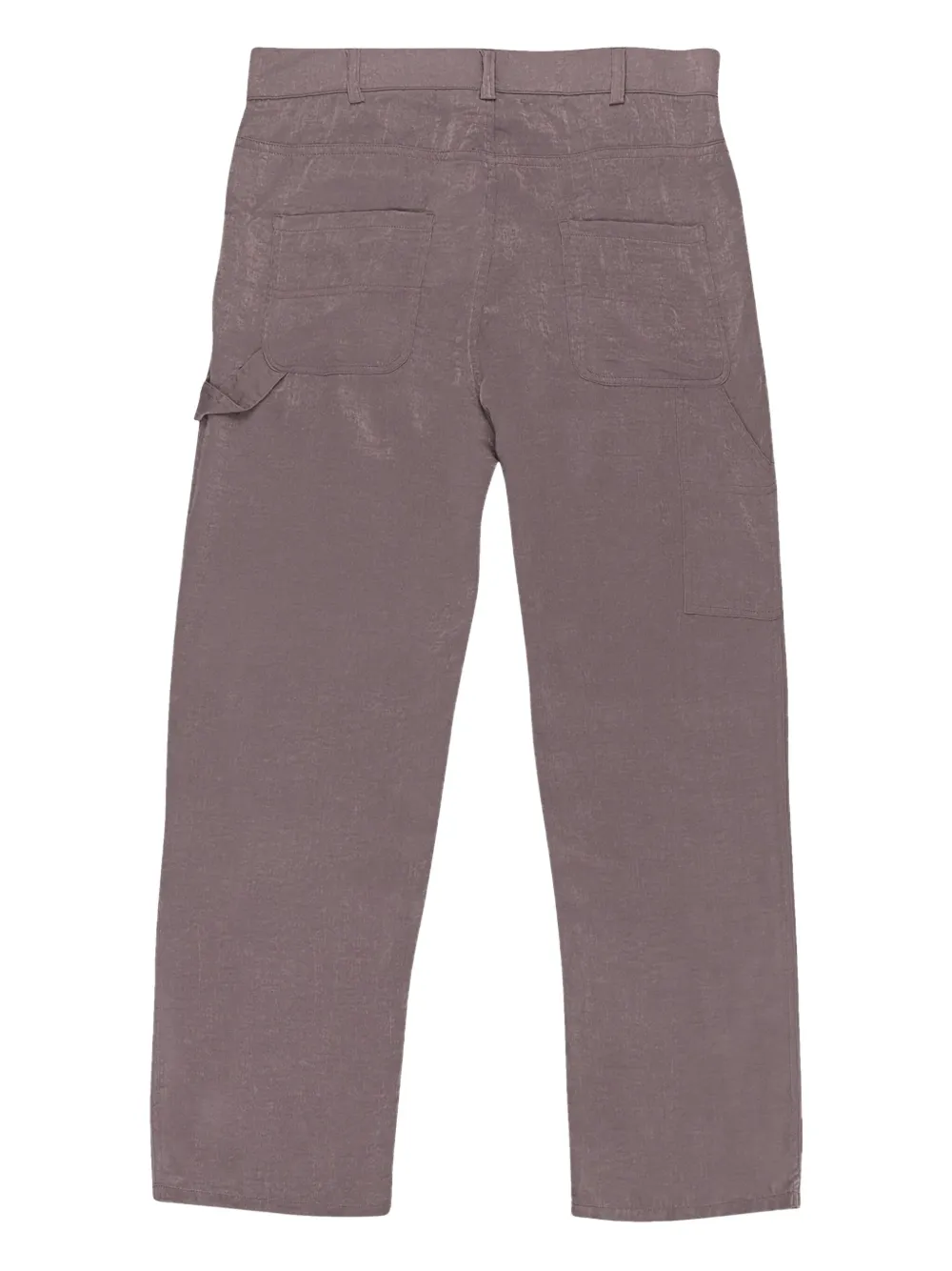 Callipygian satin trousers | Straight-Leg Pants | Image 2
