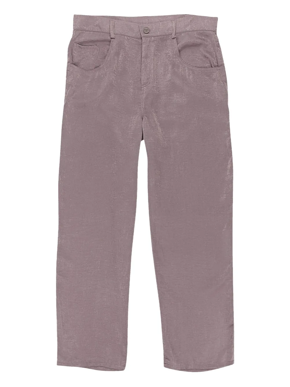 Callipygian satin trousers | Purple | Image 1