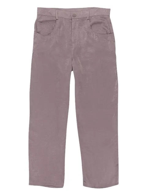 Callipygian satin trousers