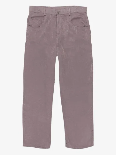 Callipygian pantalon en satin