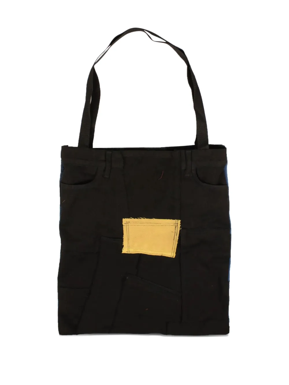 424 On Fairfax checked tote bag | Image 2