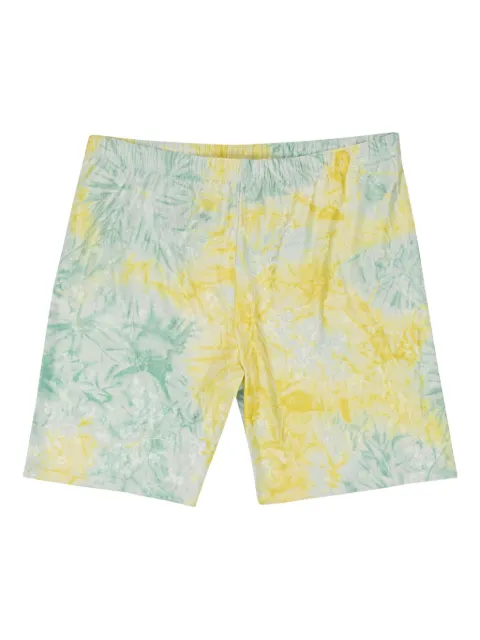 Callipygian tie-dye shorts