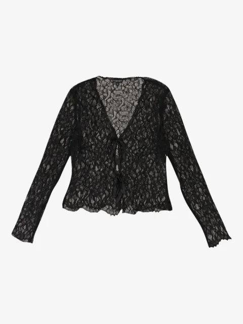 Callipygian lace top