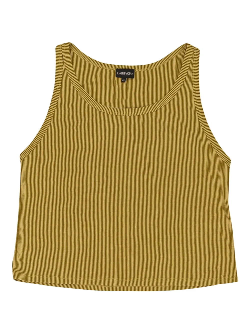 Callipygian ribbed vest | amarillo | Image 1